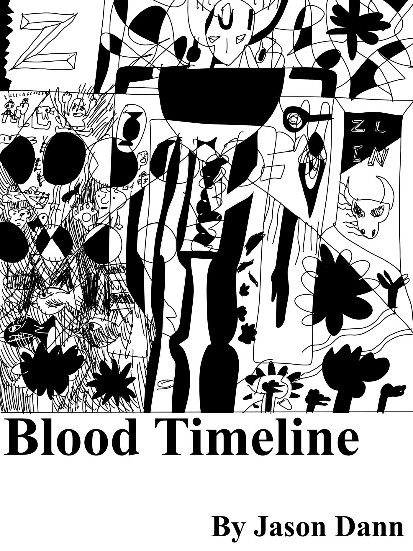 Cover Design: "Blood Timeline"