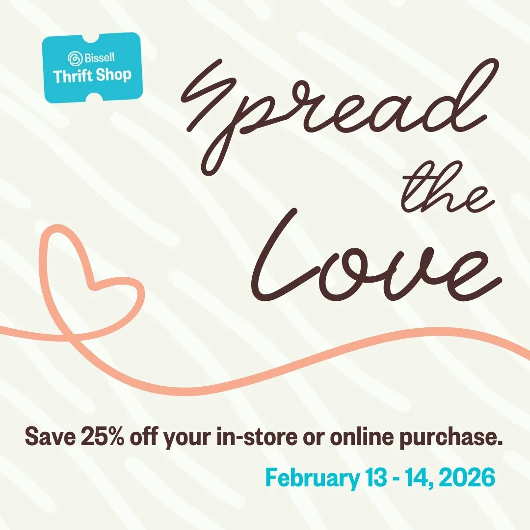 It&rsquo;s back, Thrifters &mdash; the Spread the Love Sale! 💖⠀
⠀
Just in time for Valentine&rsquo;s Day, your favourite sale returns: 25% off your in-store and online finds! ⠀
⠀
Whether you&rsquo;re hunting for date night looks, Galentine&rsquo;s f