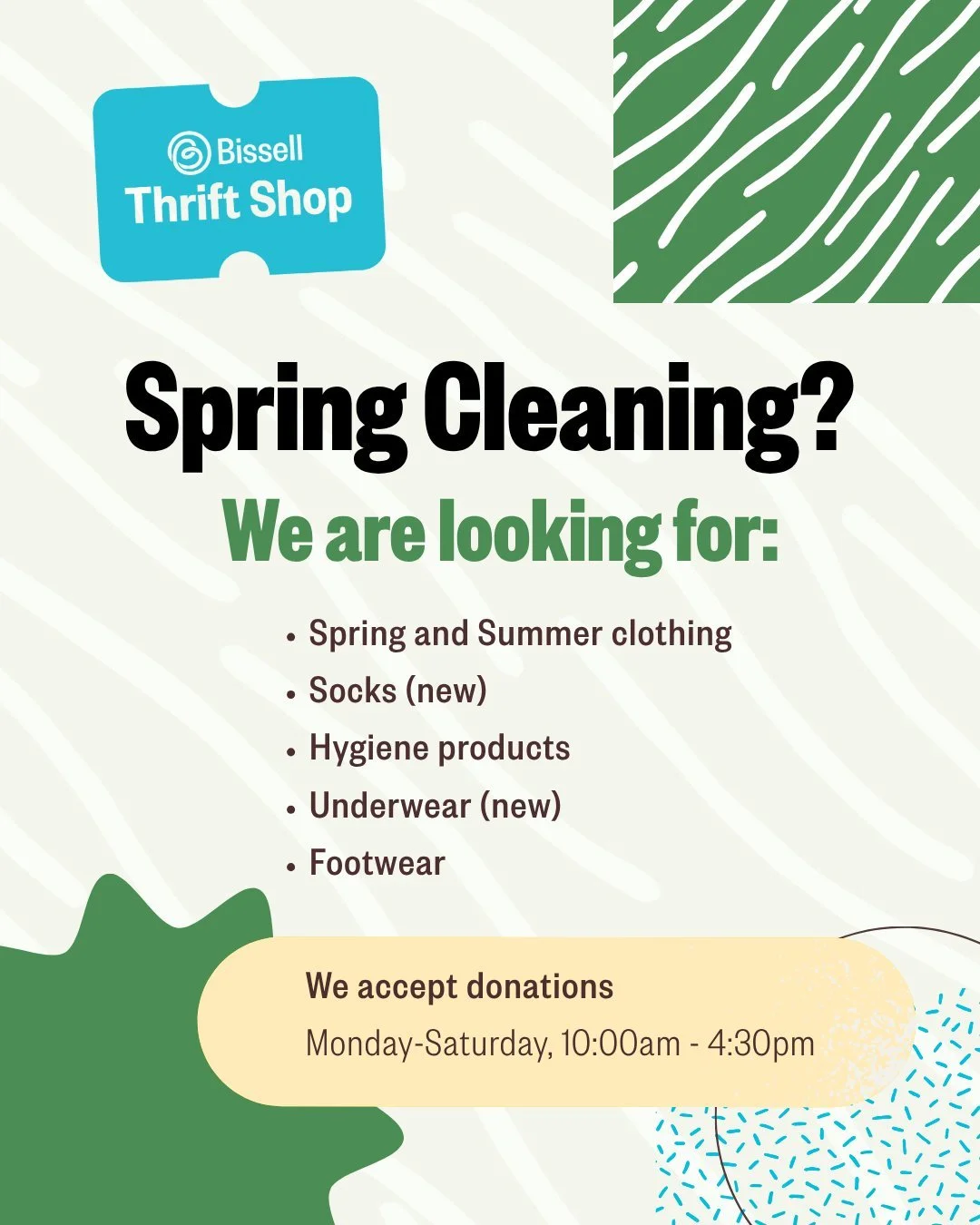 We're all ready for spring &mdash; the time to open some windows, let in the fresh air, and get cleaning out all those closets packed with clothes, electronics, and other goods you haven&rsquo;t touched in years. 

For anything you&rsquo;re ready to 