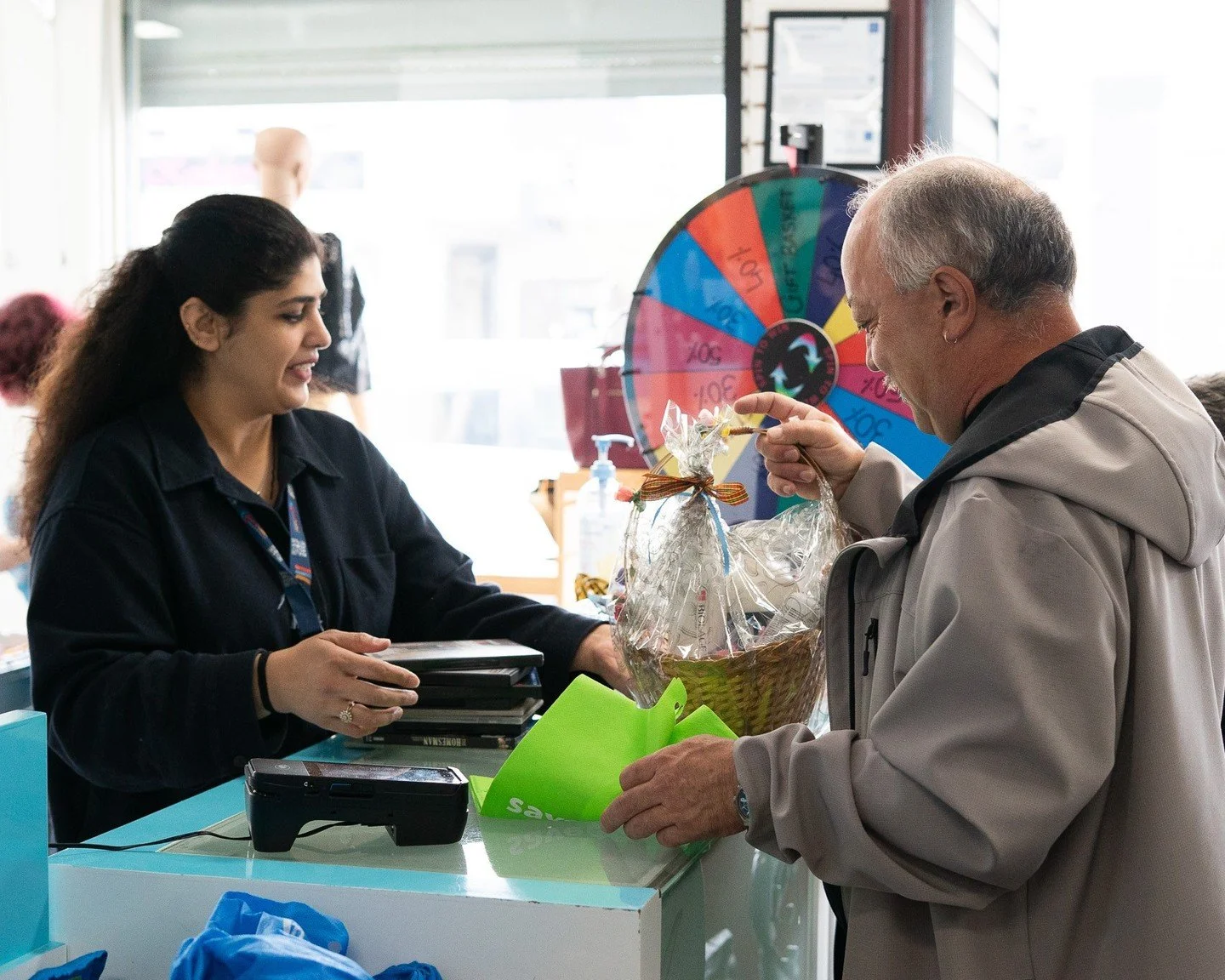 #ThrowbackThursday to last year's National Thrift Shop Day! 💙⠀
⠀
We're so excited to be back for year two alongside FIND and The Mustard Seed Thrift Store for another city-wide celebration of thrifting that gives back.⠀
⠀
Looking back at last year's