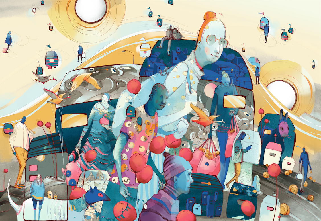 Community, mural for ATB Financial
