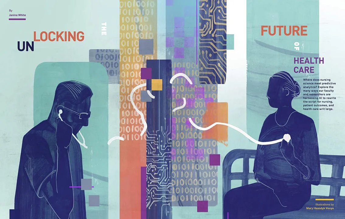 About AI and nursing; Penn Nursing magazine; 2024