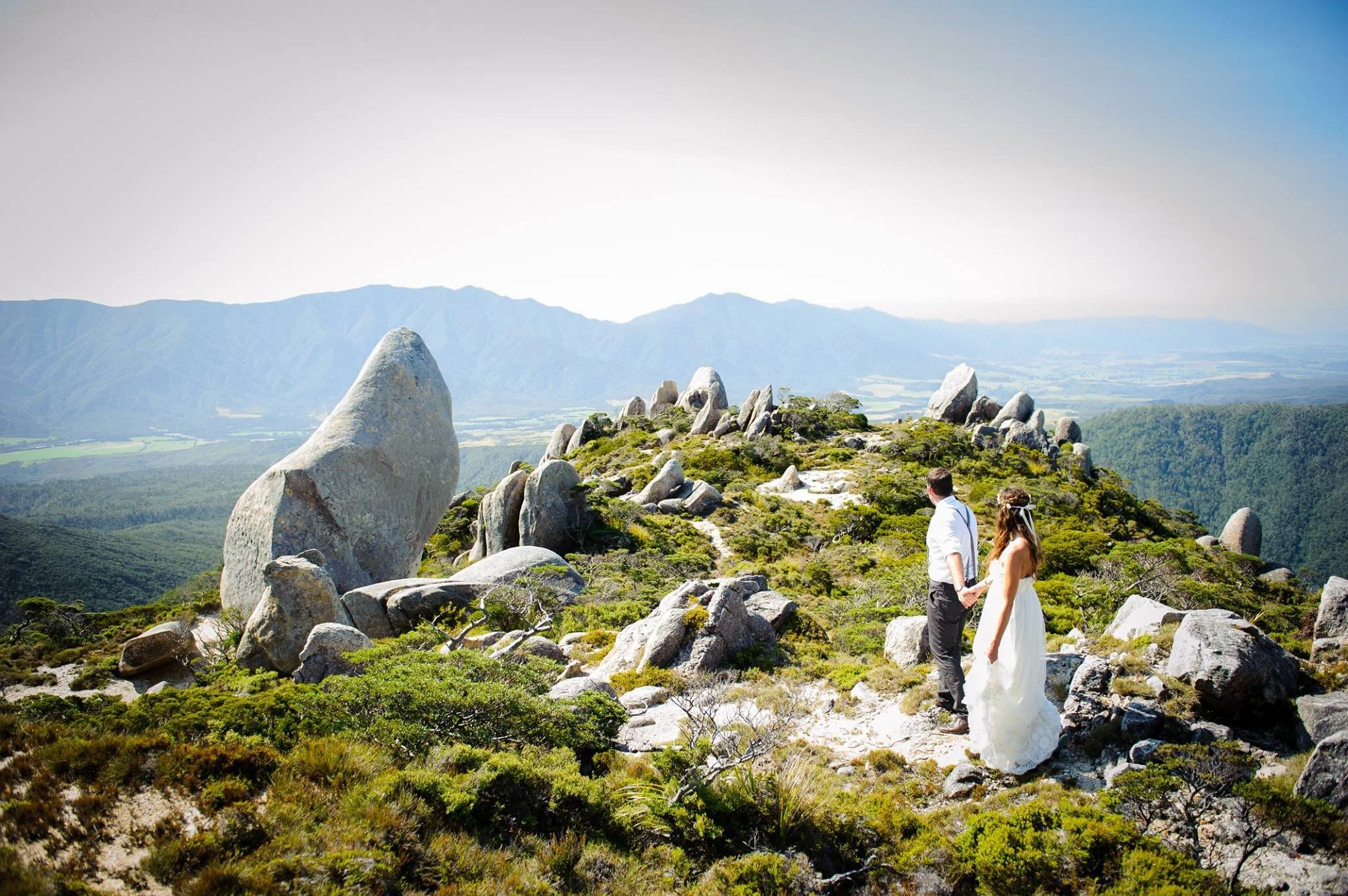 Mt Olympus, Lord of the Rings location in the Kahurangi National Park - Post Wedding Shoot