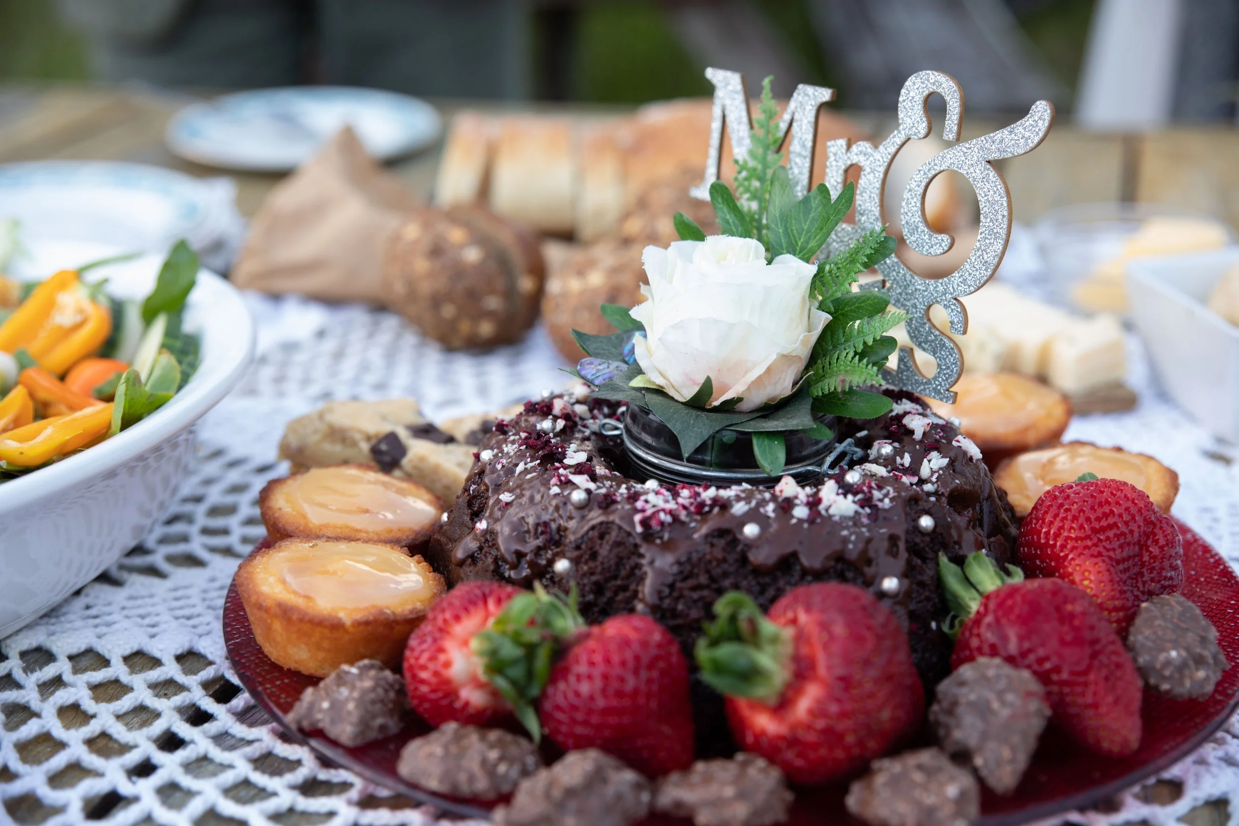 Bispoke micro catering for an intimate celebration picnic - Tasman NZ