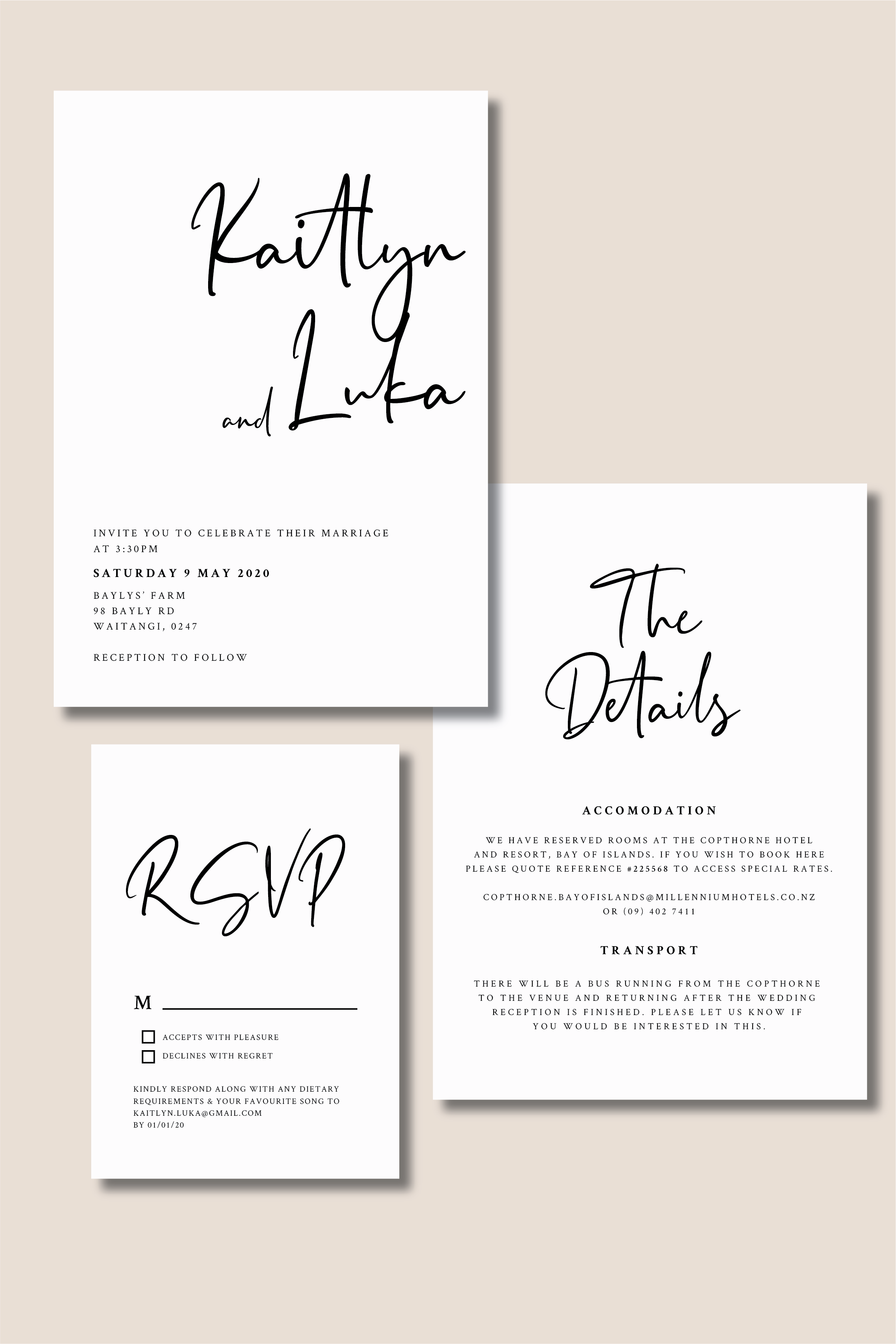 KAITLYN - INVITATION