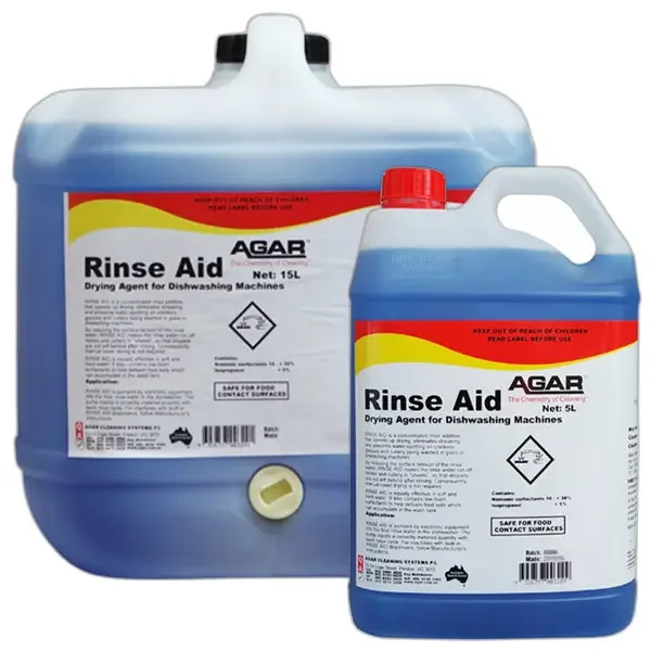 Agar Rinse Aid