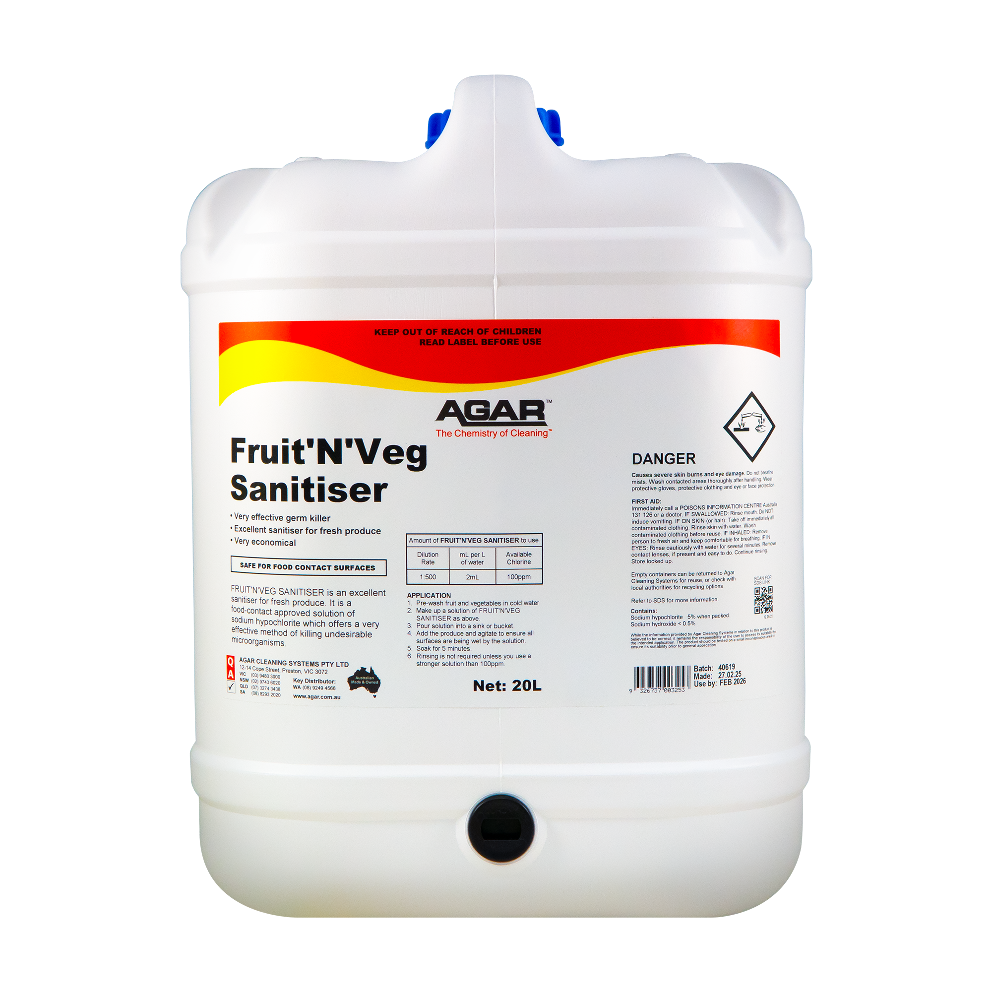 Fruit 'N' Veg Sanitiser 20L.png