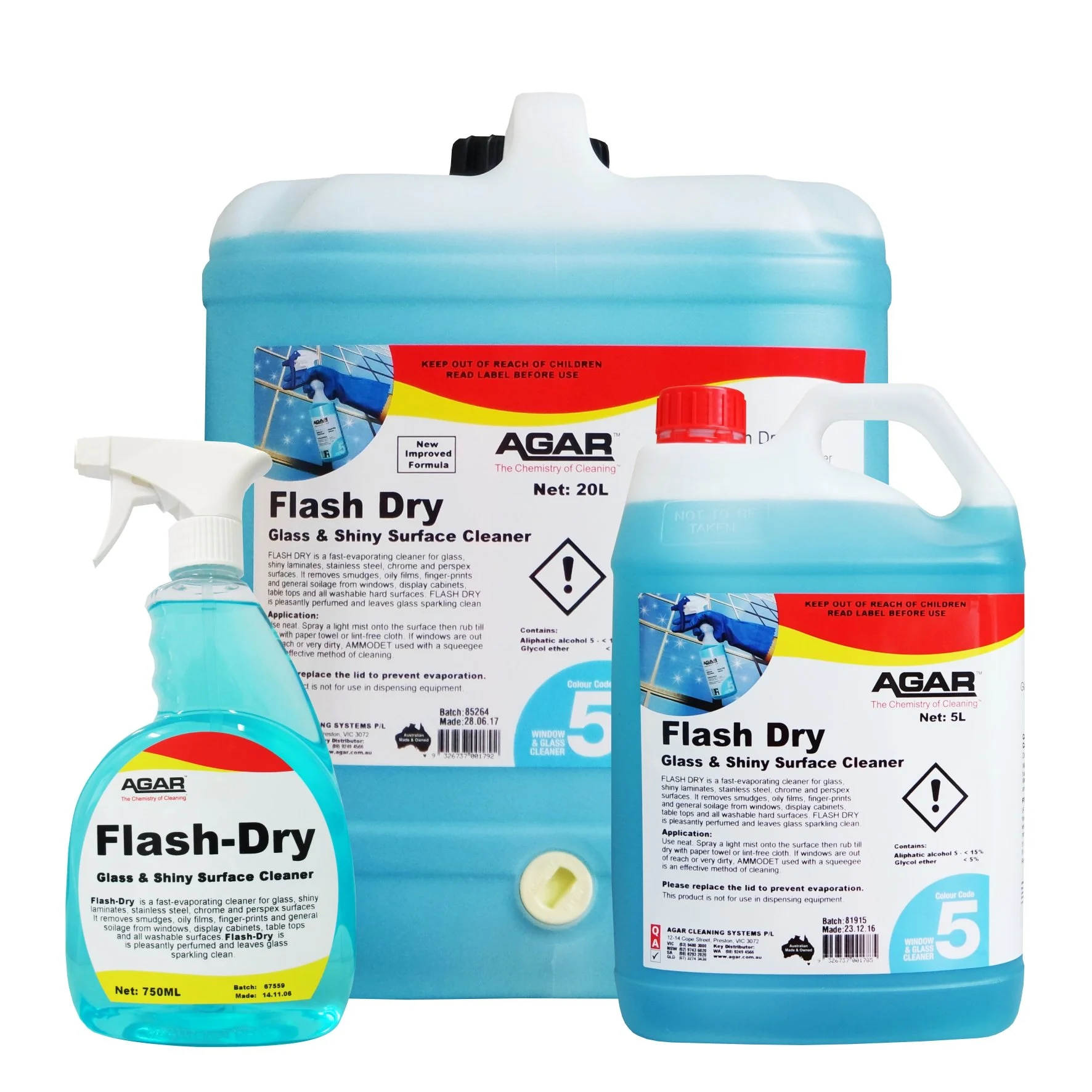 Agar Flash Dry Window Cleaner and Shiny Surface Cleaner