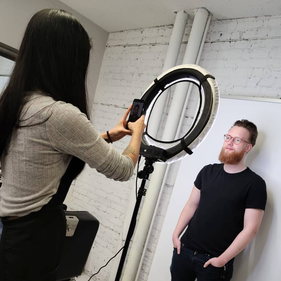 Our apprentice @thekarasmatic.barber did a great job on her first beard shaping/trim and line up👏 well done! Beard services are offered with Covid precautions in place. Safety guidelines and protocols are posted on our website, vancouverbarbershop.c