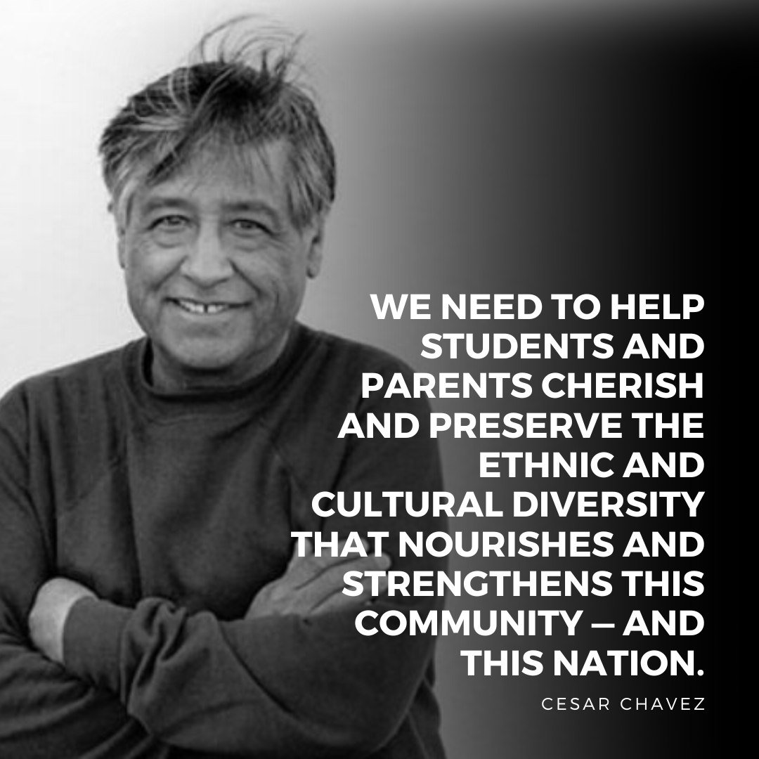 Today, we celebrate the life and legacy of César Chávez, a champion for workers' rights, social justice, and equality. Let’s continue standing up for justice and serving our communities with compassion and purpose.