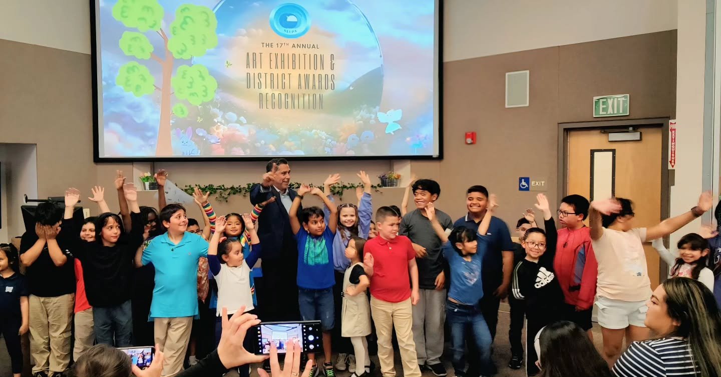 Always fun when we get to celebrate our students, families and educators at the Annual @southcountyselpa Art Exhibition and District Recognition event! It's our favorite time of year!!!