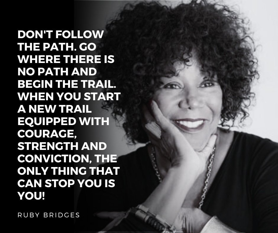 When Ruby Bridges walked into William Frantz Elementary School, she carried more than a backpack... she carried hope, change, and the future of equity in education. Her courage reminds us that even the smallest voices can spark the biggest change.