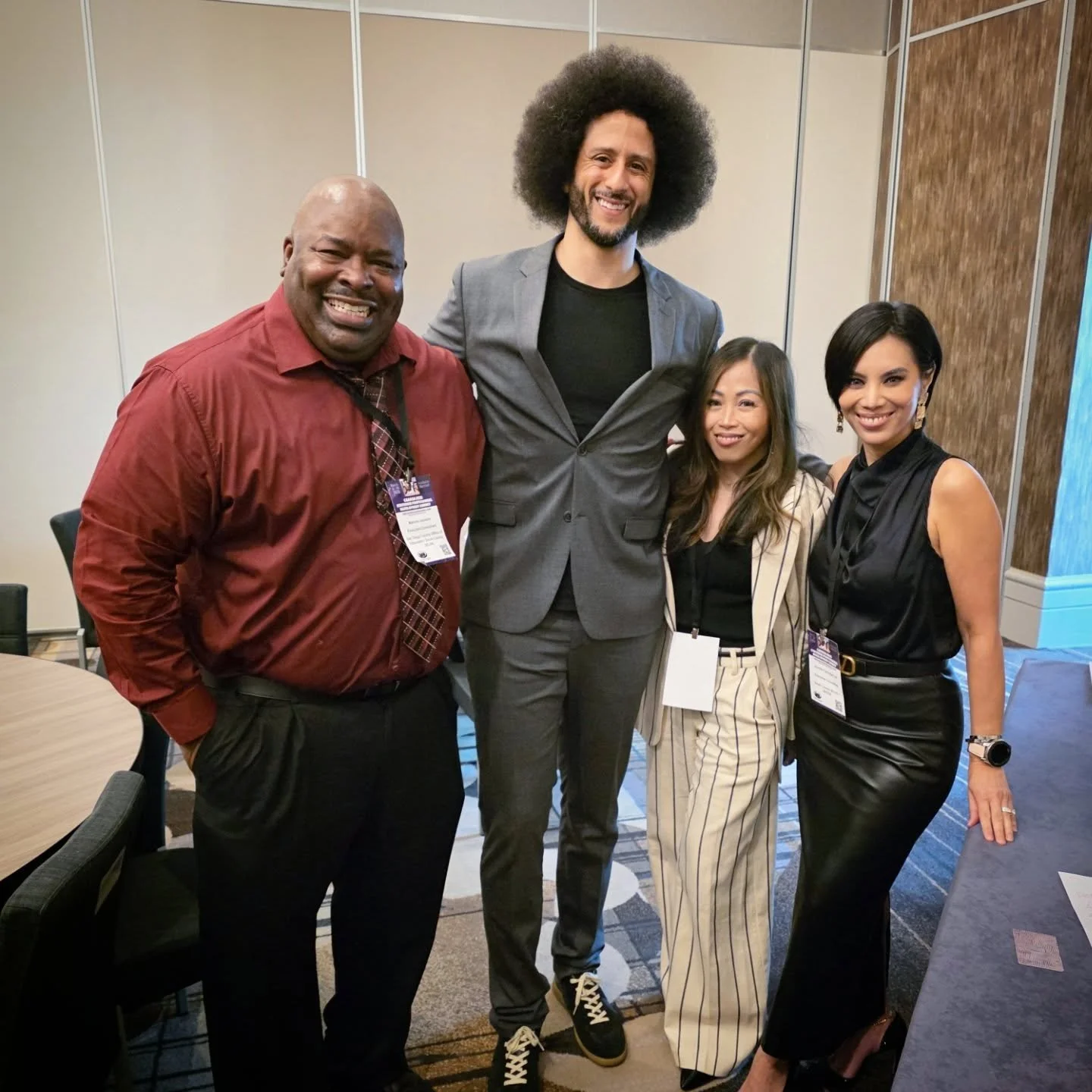 CAAASA Statewide PD Summit Day 1!

Always grateful for the opportunity to share and learn alongside incredible educational leaders. We even had a surprise guest join our session. Such an honor to meet @kaepernick7 and connect about the impactful work