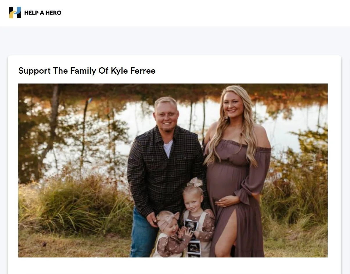 Honoring fallen lineman Kyle Ferree, a devoted husband, father, and proud member of IBEW Local 2100, who tragically lost his life on the line on November 6, 2025. 

His work family has launched a fund to help his wife and children with housing, bills