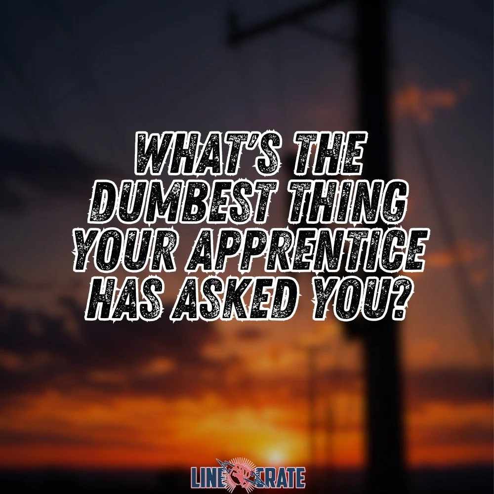 We know there's a lot, but what stood out the most?

#highclasslinetrash #linemanporn #linemanshit #tramplineman #linecrate #lineman