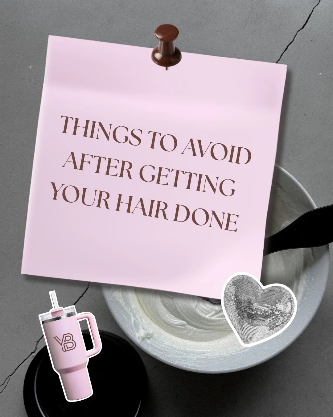 Our top things to avoid to extend the life of your salon fresh hair ✨💞🫶🏼