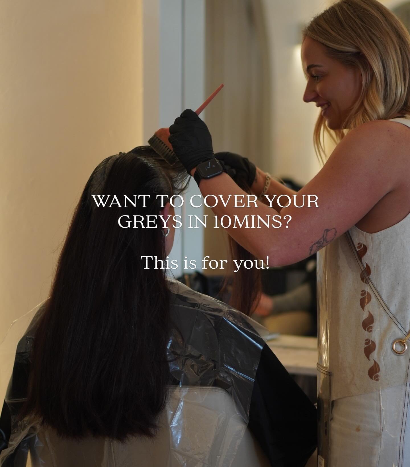 10MIN GREY COVERAGE! Let&rsquo;s cover together! 

Roughly an hour turn around in salon.. What more could you want? For the lady&rsquo;s that are time poor , busy mummas, or just want a quick appointment! Cover those stubborn greys FAST! 

#redken