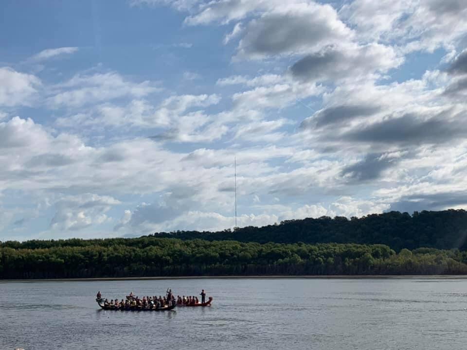 2019 - Dubuque Dragon Boat Races, Mississippi River
