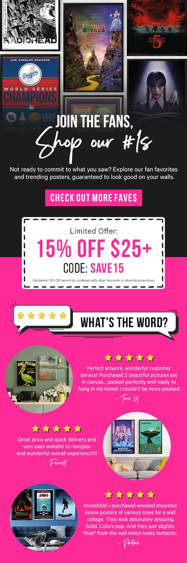 AllPosters Abandoned Cart Series