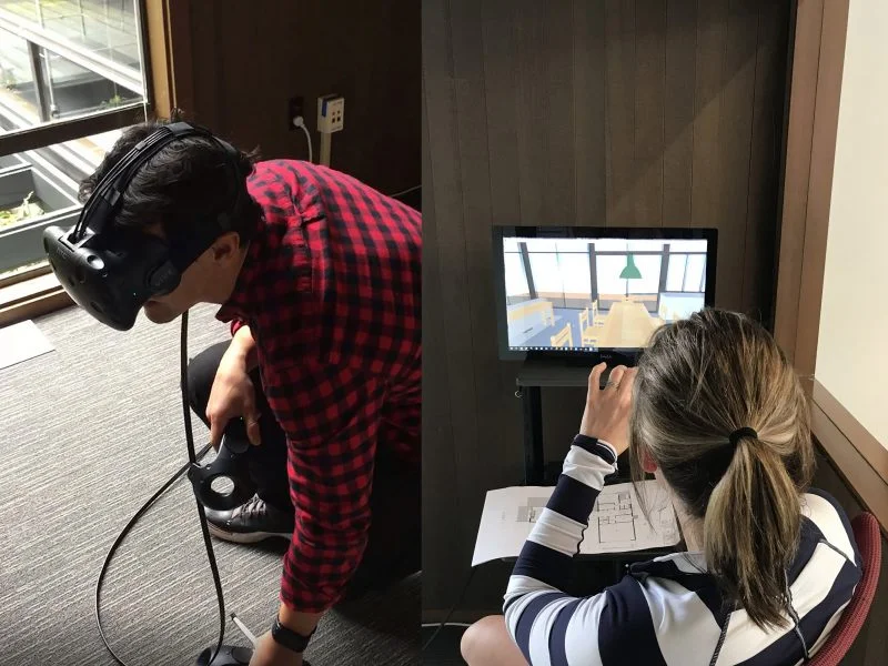 Near, Far, and in VR