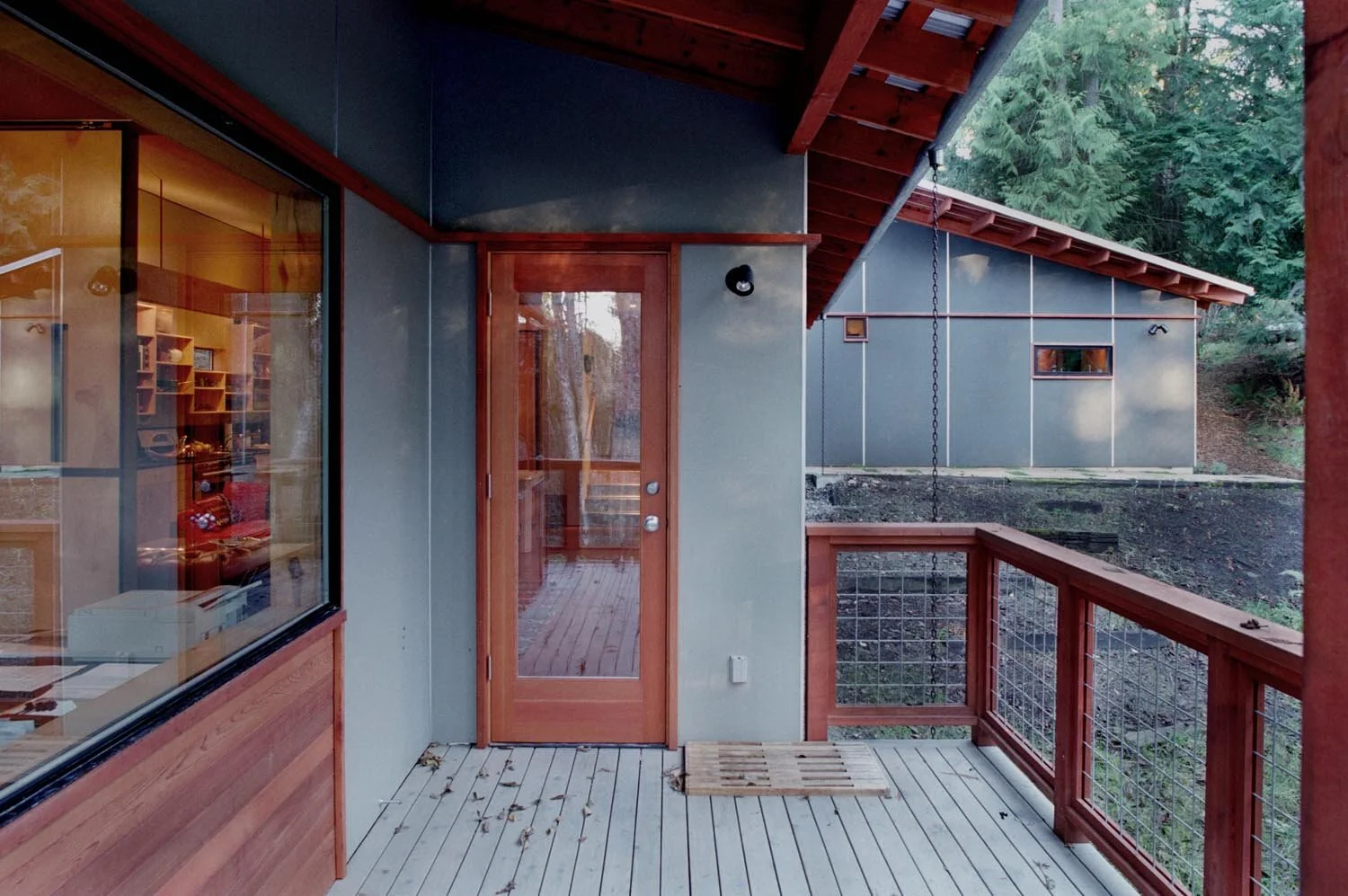 Whidbey Island House side door
