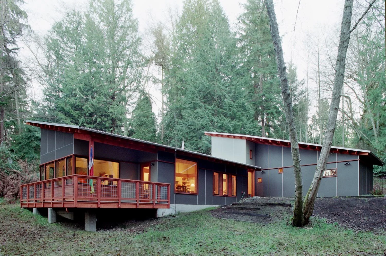 Whidbey Island House second wide angle