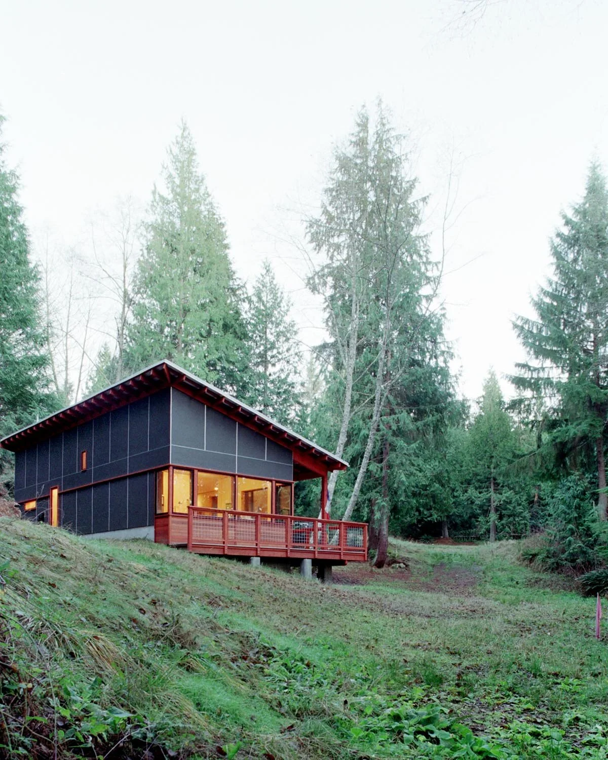 Whidbey Island House exterior angle