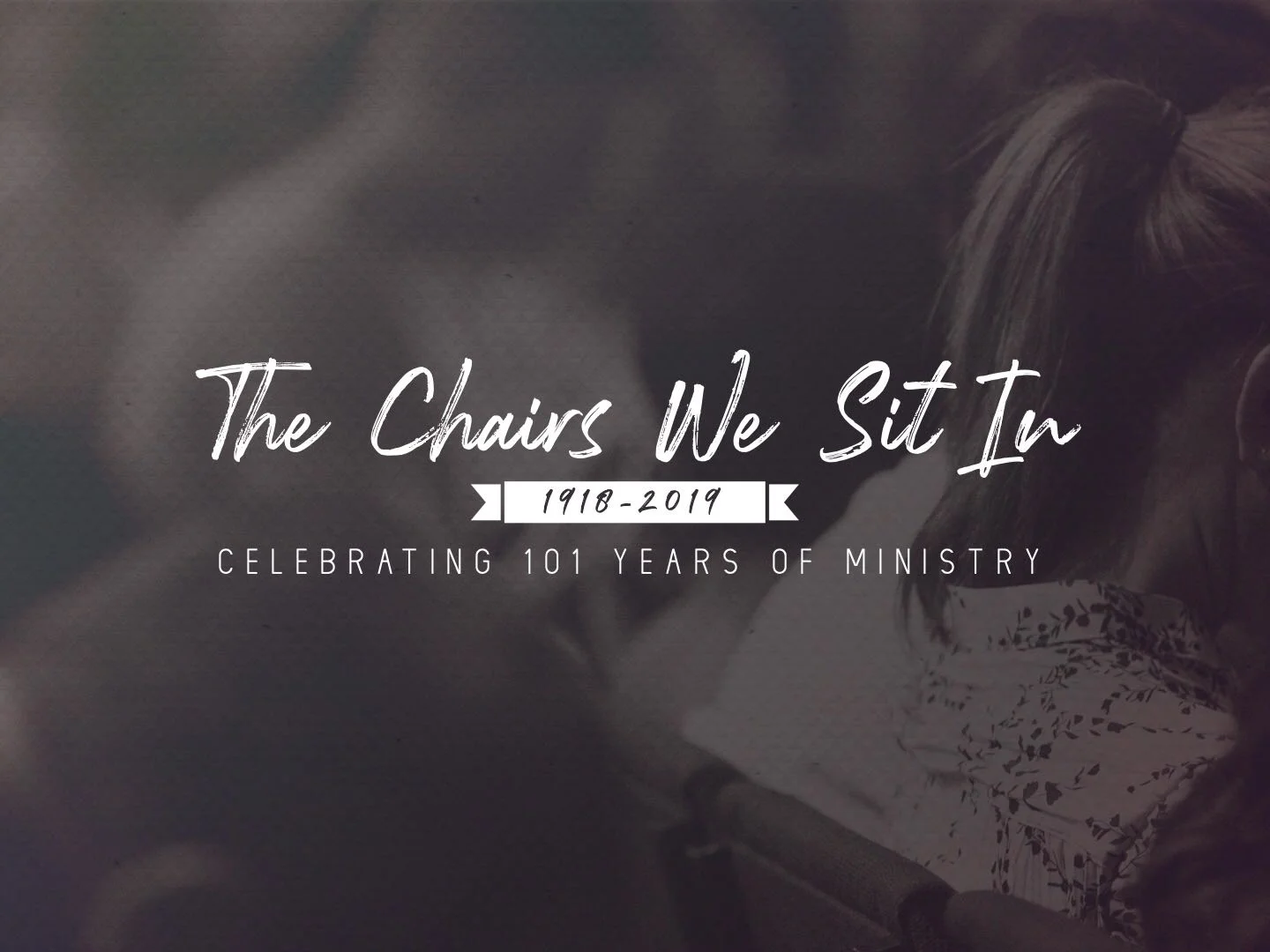 The Chairs We Sit In