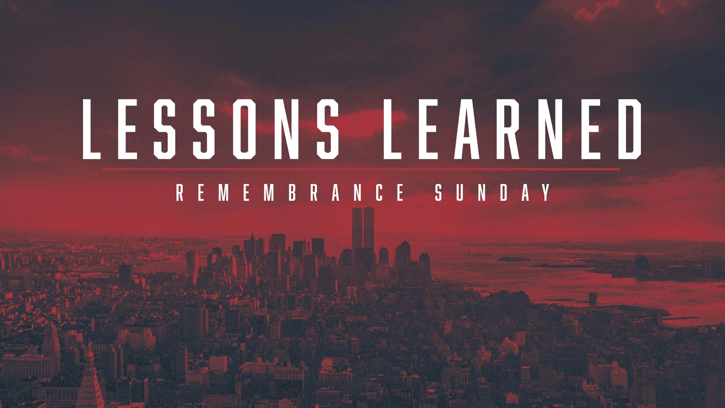 Lessons Learned | Remembrance Sunday