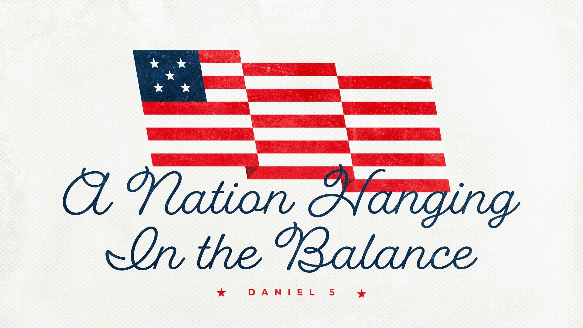 A Nation Hanging in the Balance