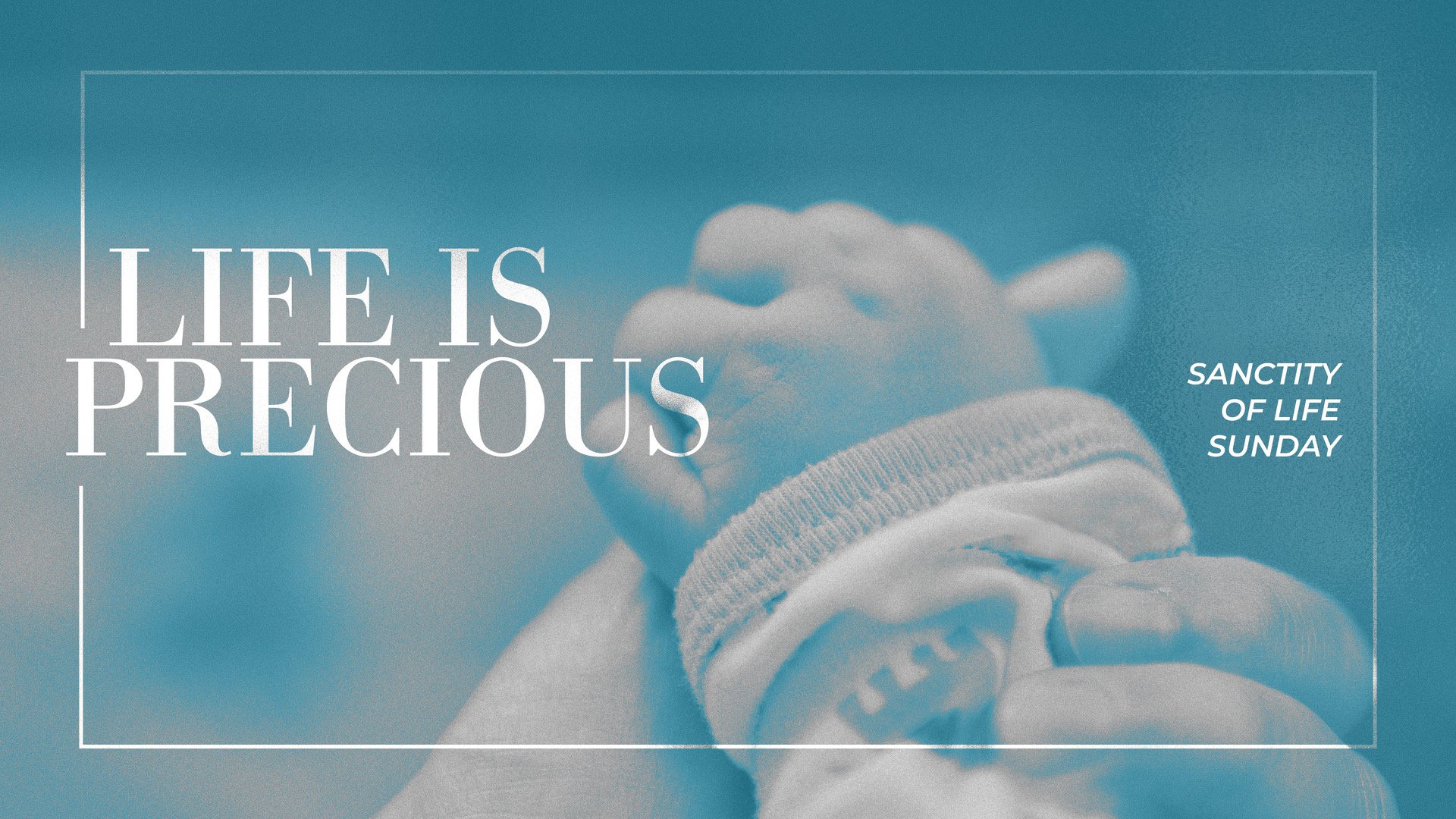 Life is Precious | Sanctity of Life Sunday
