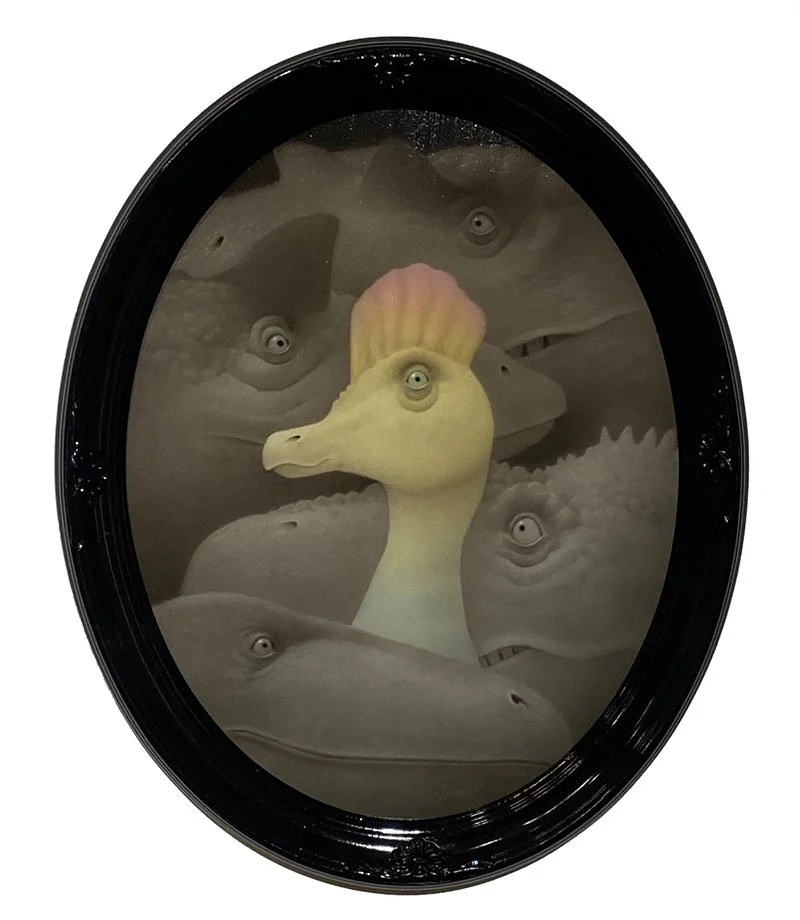 Travis Louie face in the crowd framed.jpg