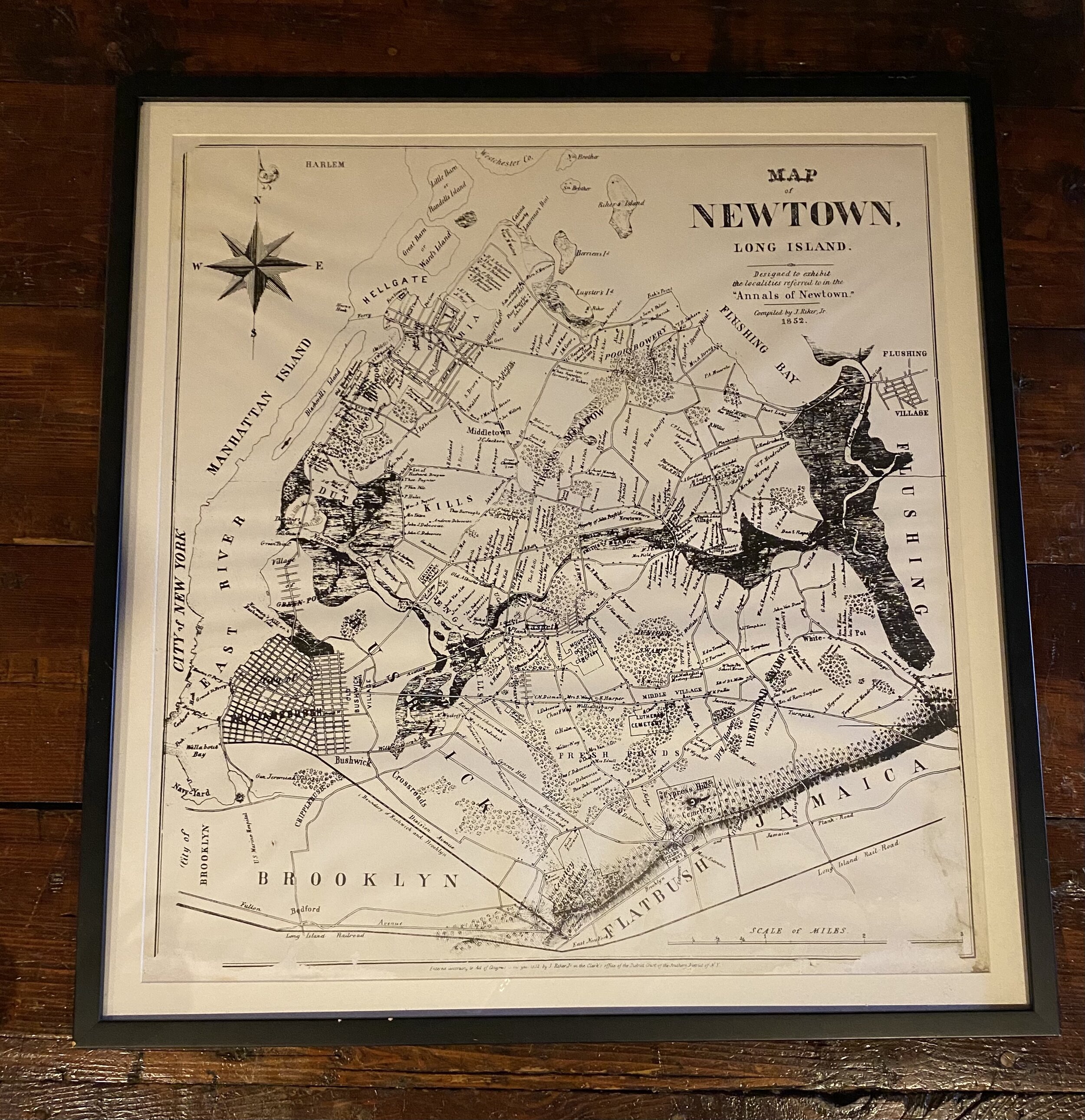 Map of Newtown