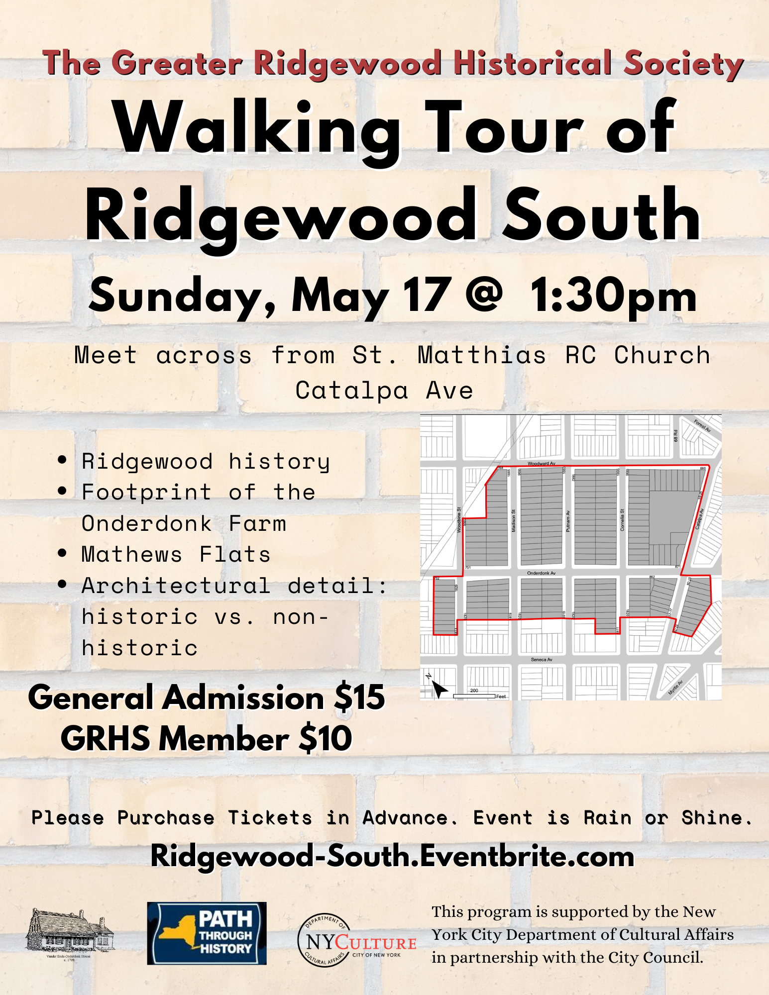Ridgewood South Walking Tour