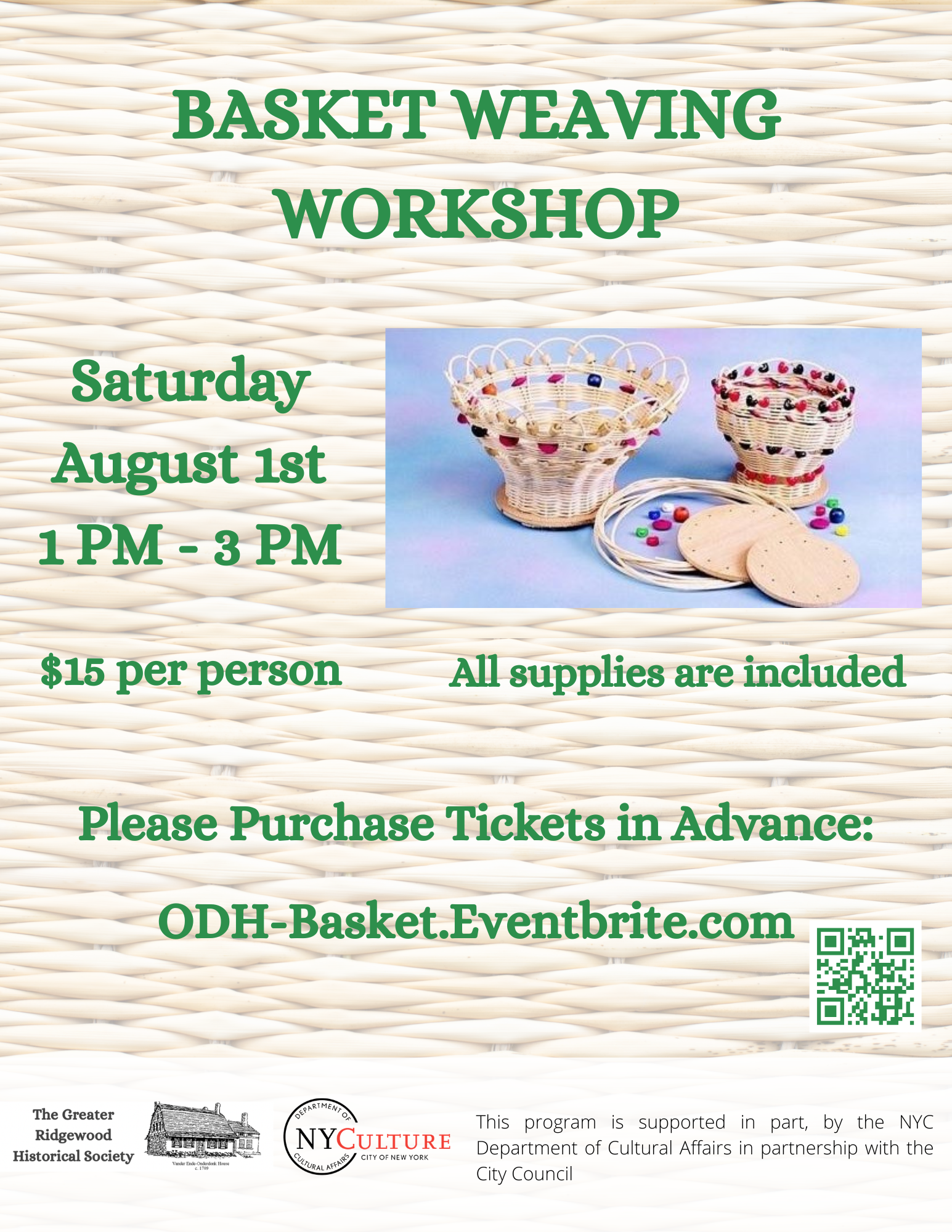 Basket Weaving Workshop