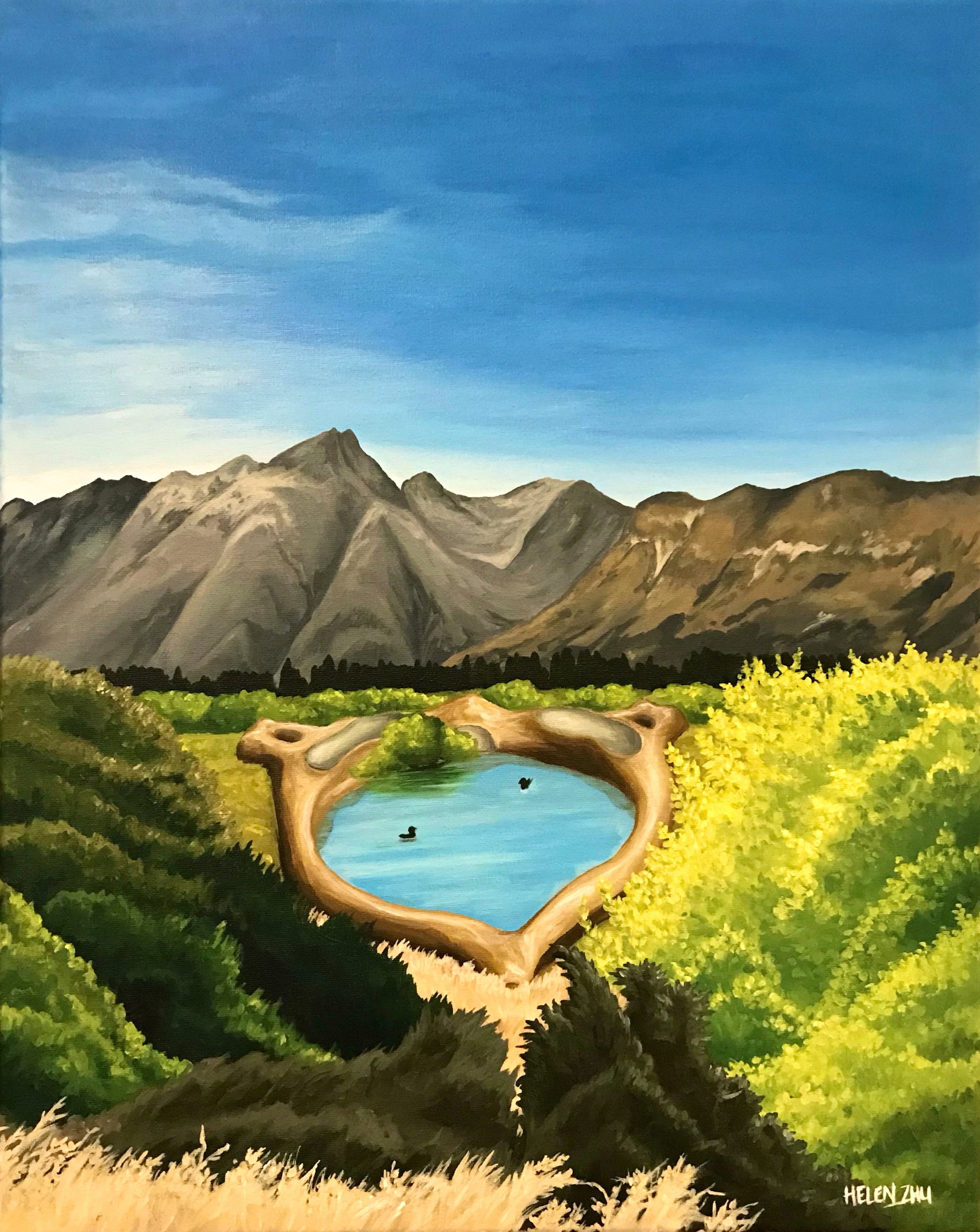 Atlas, 20" x 16"