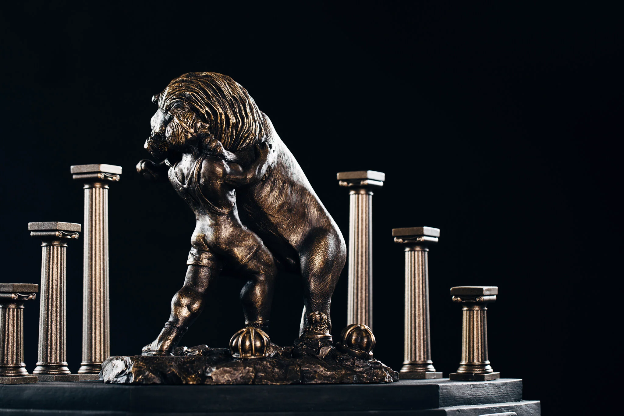 Every Triple Crown is hand crafted by a third generation museum sculptor