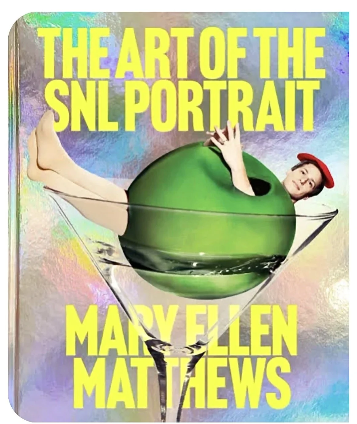 Cover of The Art of the SNL Portrait book by photographer Mary Ellen Matthews