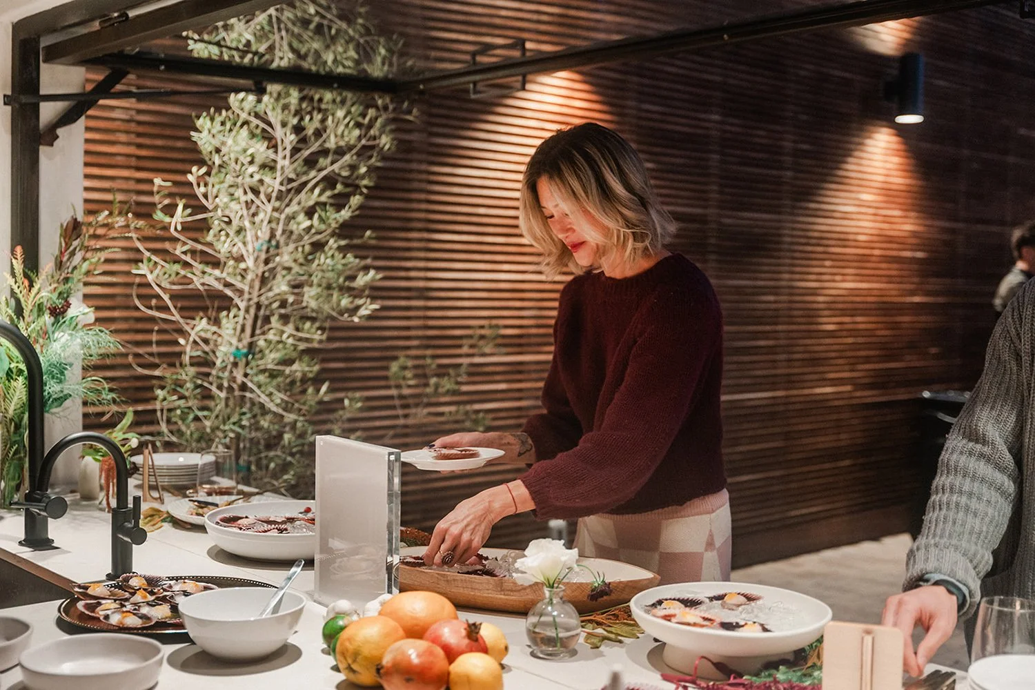 Lacuna chef food styling outdoor event West Adams Los Angeles