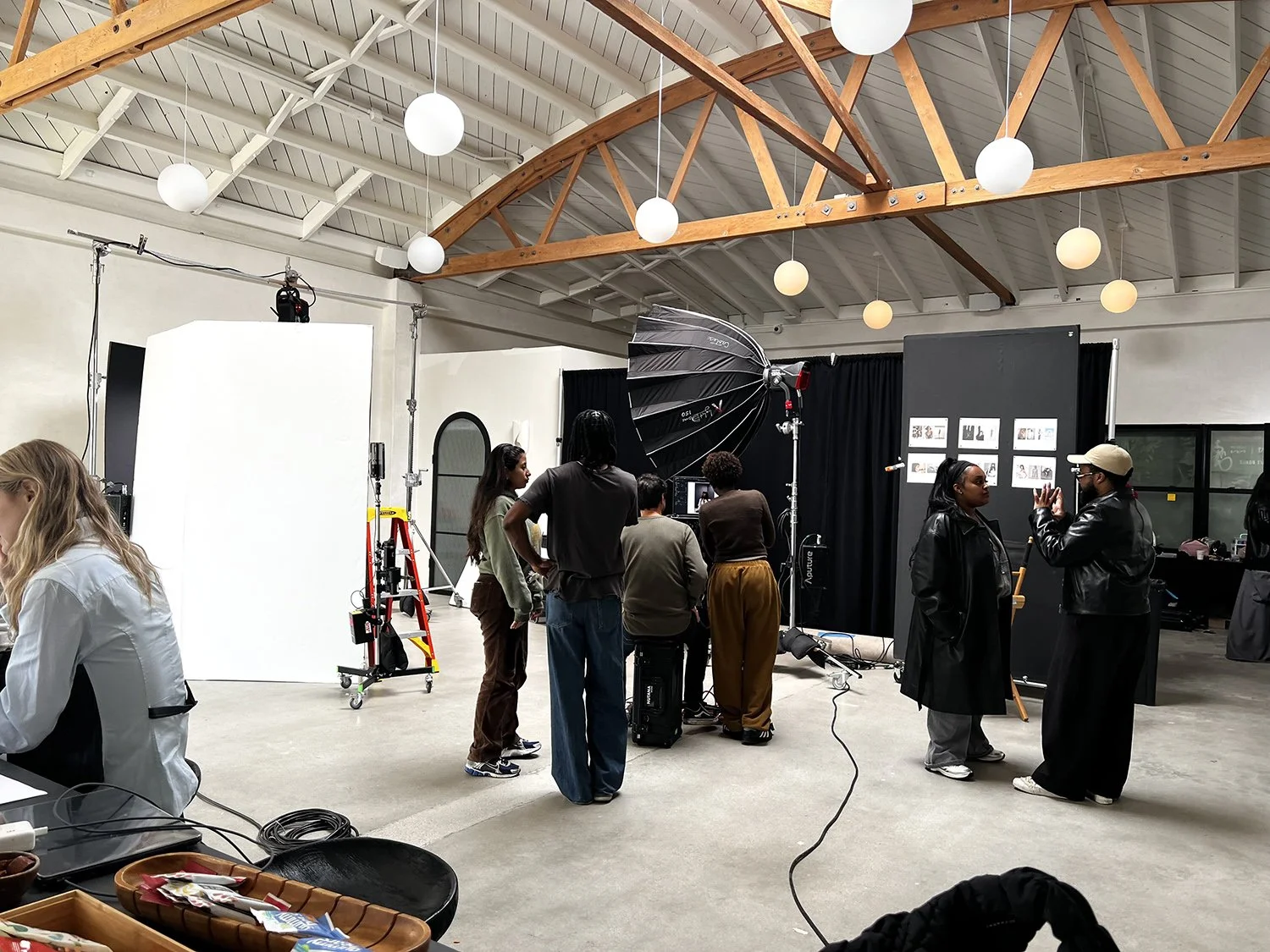 Lacuna brand activation event indoor production setup Los Angeles
