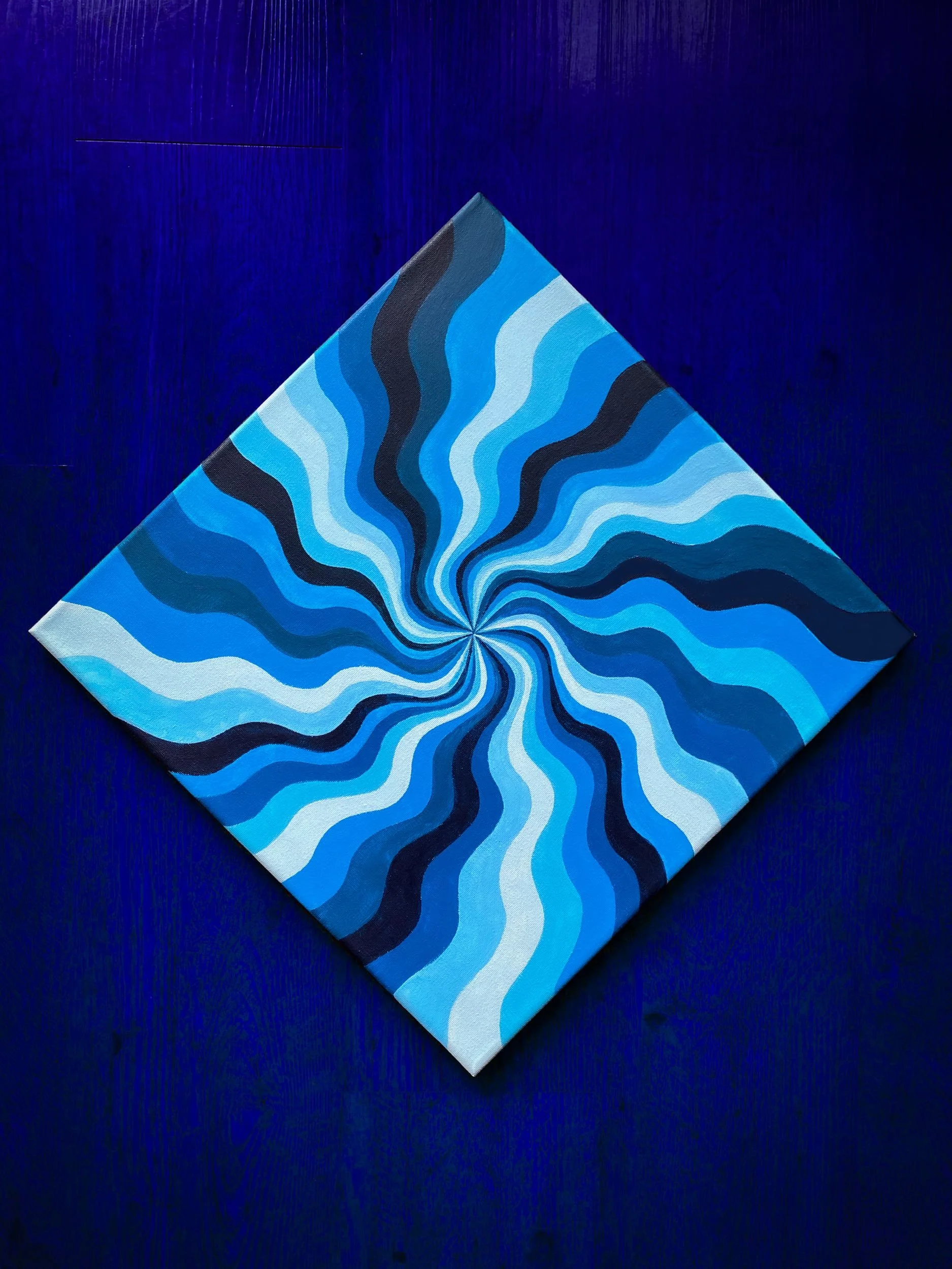 Wave Wheel (In Blue)