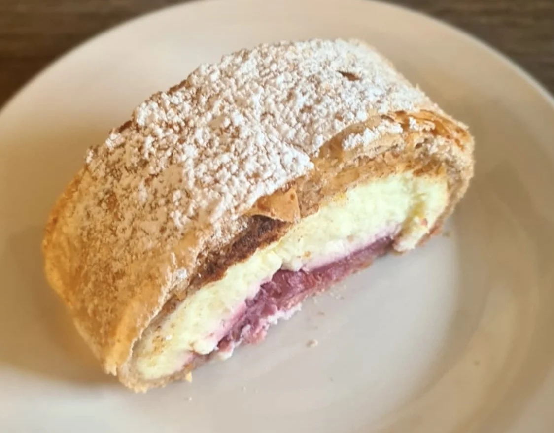 CHERRY CHEESE STRUDEL