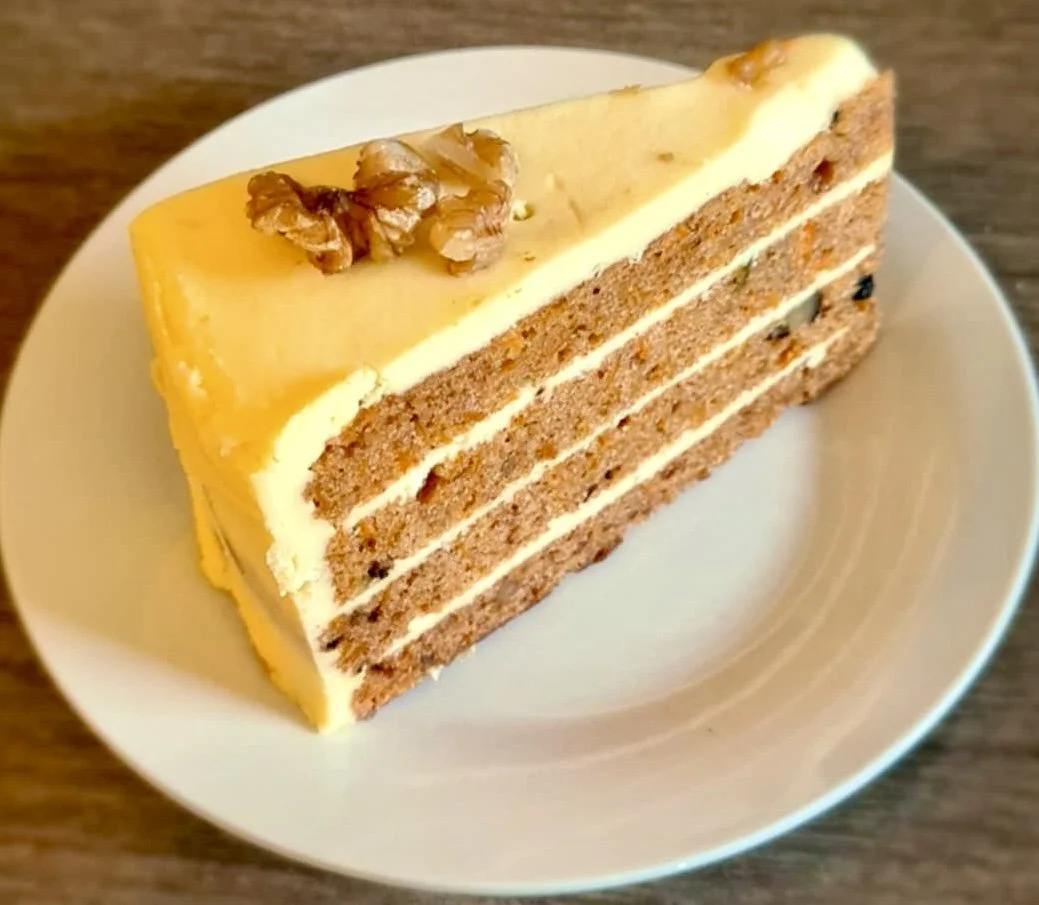 CARROT &amp; WALNUT CAKE