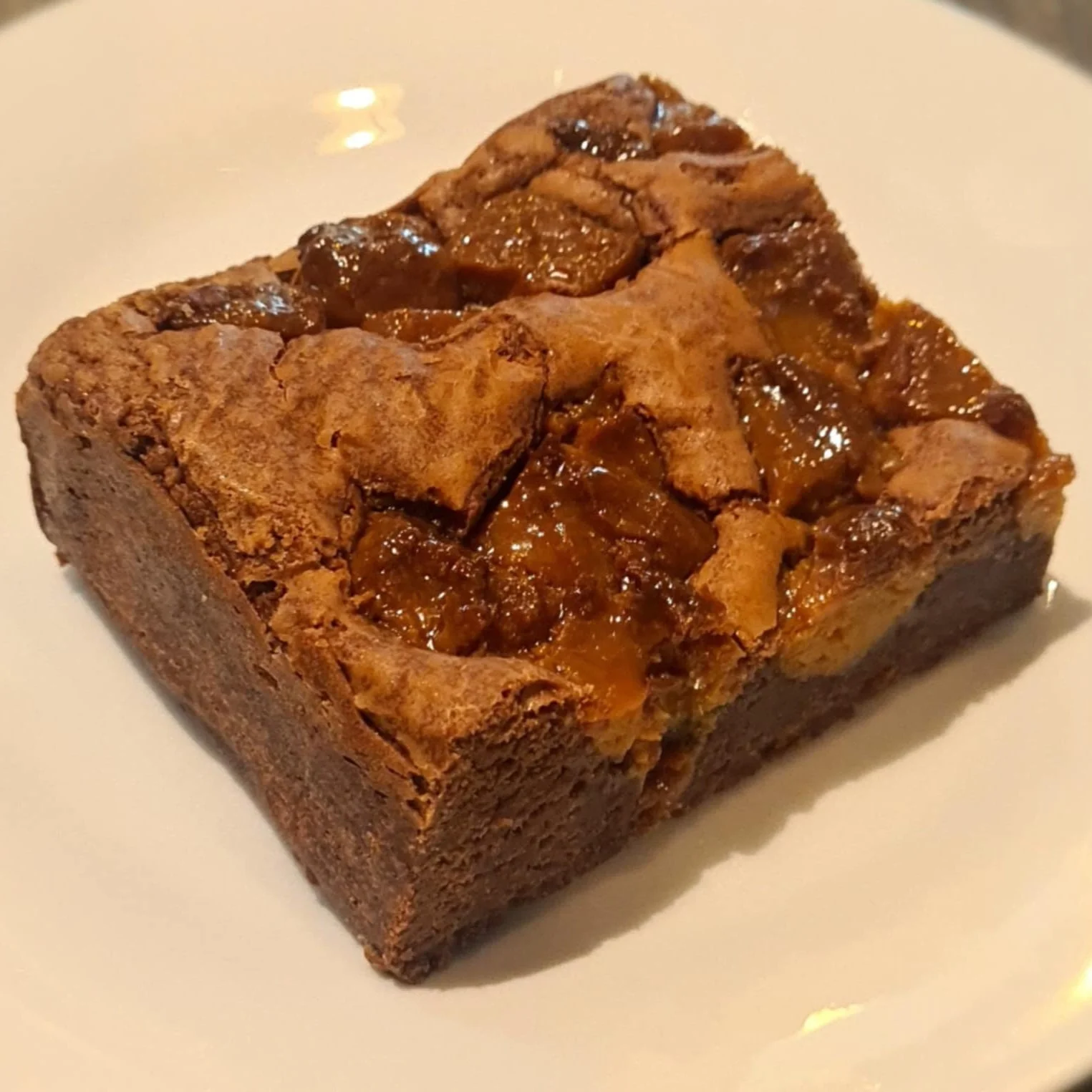 SALTED CARAMEL BROWNIE