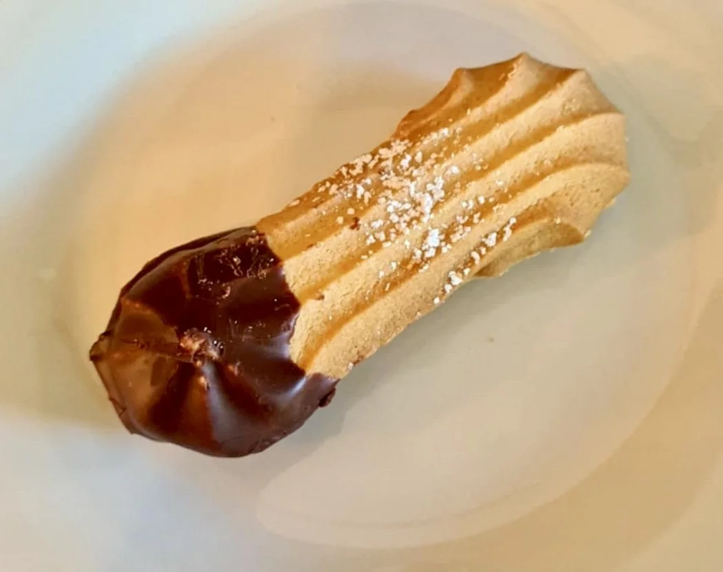 CHOCOLATE FINGER WITH JAM FILLING $5.50