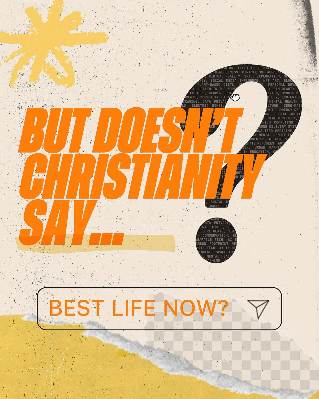 Friday 17 October
BEST LIFE NOW?
6.30pm-8.30pm
@harbourside.church