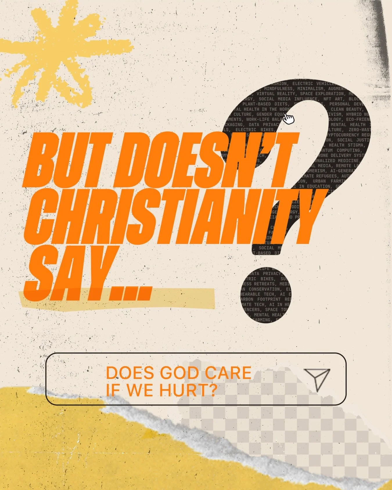 Friday 28 November

DOES GOD CARE IF WE HURT?

Jaz is running trivia tonight 🎓

6.30pm-8.30pm
Harbourside Church