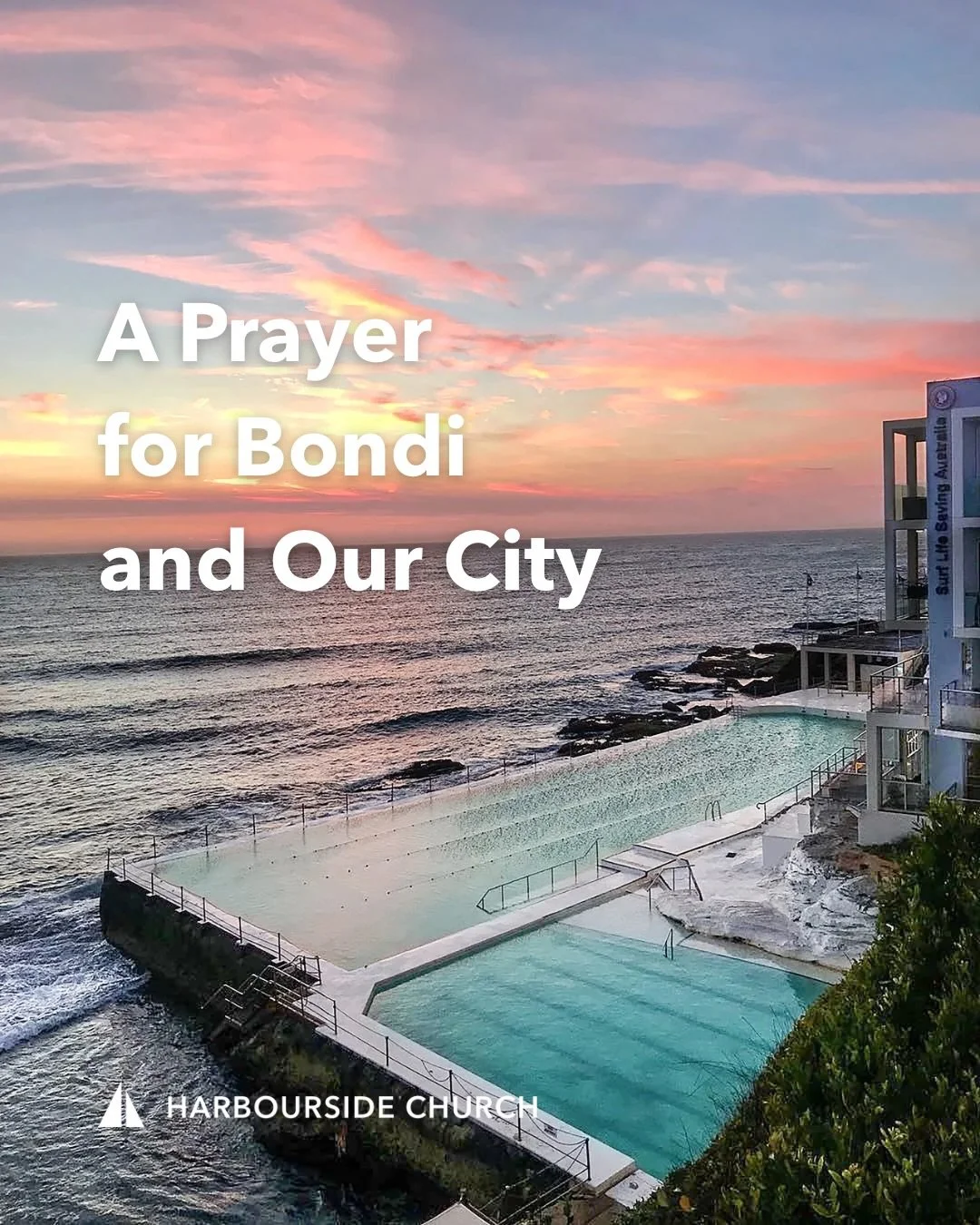 Dear Church Family,

Many of you will now be aware of the horrific attack that took place at Bondi Beach last night. Our city is grieving. Lives have been lost, many others are injured, and our Jewish neighbours in particular are carrying a deep weig
