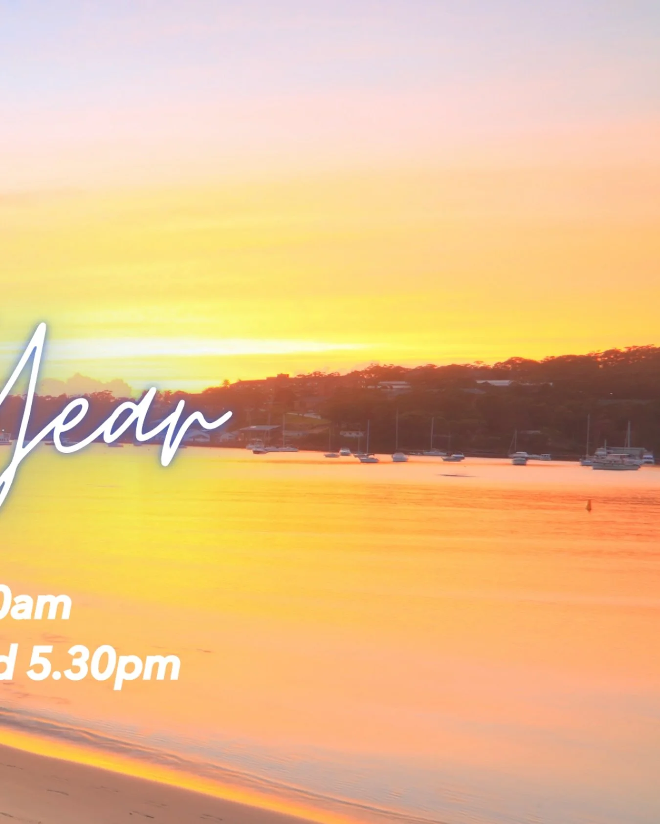 Wishing you and your families a happy and safe new year! 

There are no services on Sunday 28 December. 

We are back Sunday 4 January at 9.30am, and then Sunday 11 January at 9.30am and 5.30pm. 

Harbourside Church
9.30am and 5.30pm Sunday services

