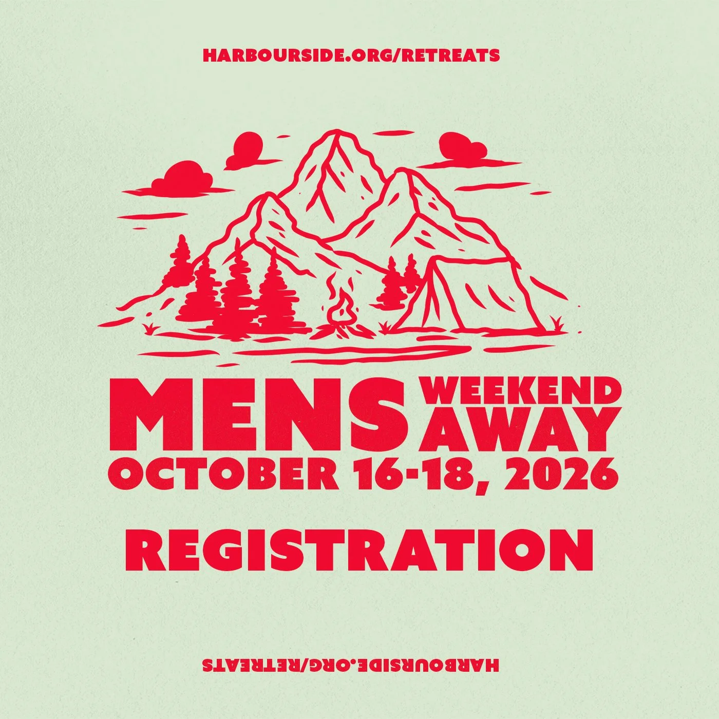 Men's 2026 Weekend Away Rego